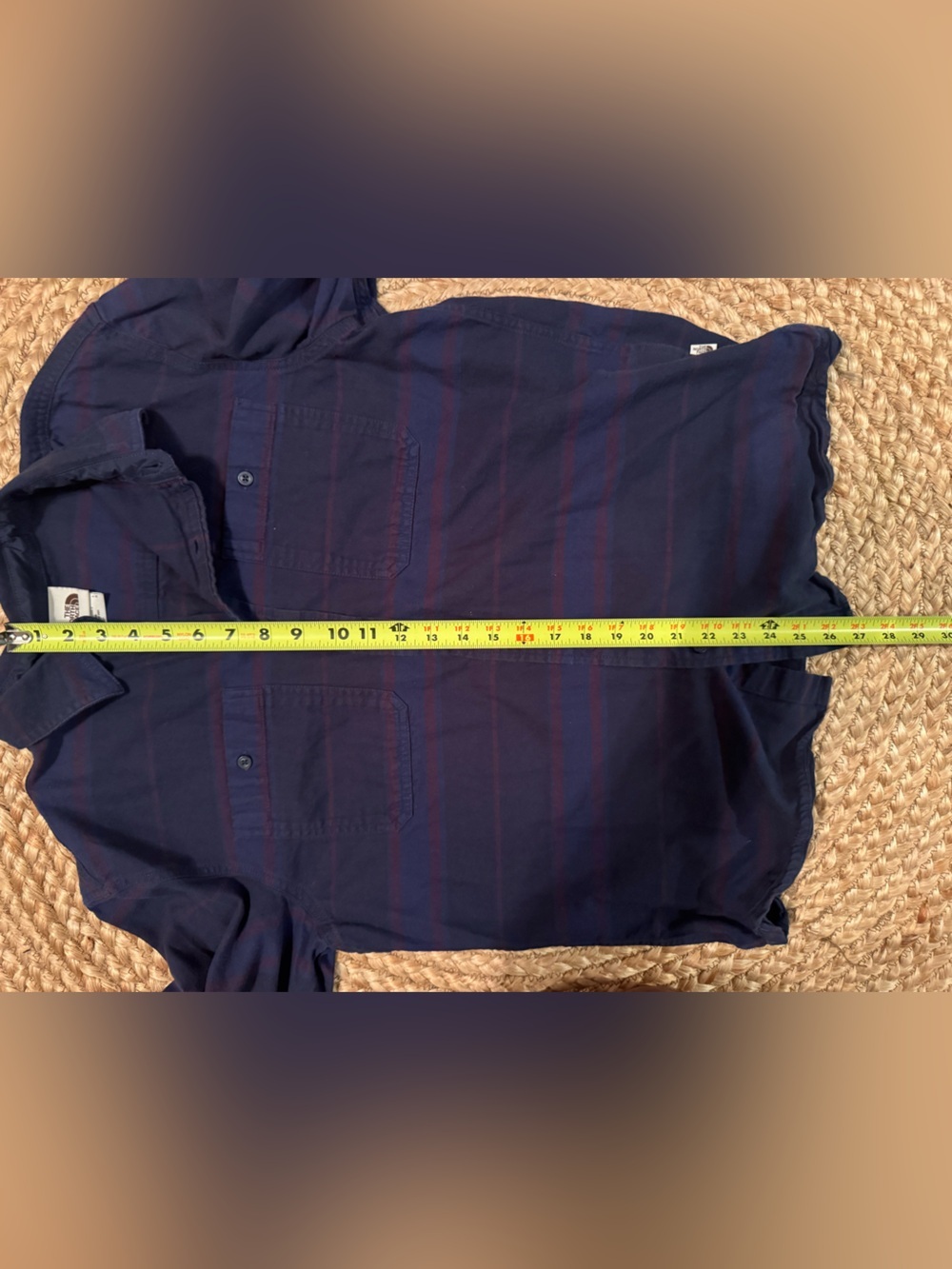 The North Face Men's Flannel Button-Up Shirt – Size Large - Picture 8 of 8